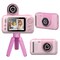 Global Phoenix Kids Digital Camera with Flip Lens Children Video Camcorder Christmas Toy Birthday Gifts with Tripod 2.4in Screen 32G